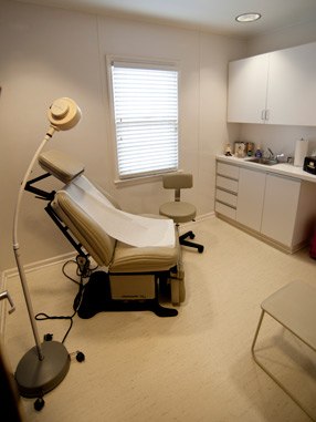 Treatment Room with Operating Medical Recliner at Staten Island Plastic Surgery Practice
